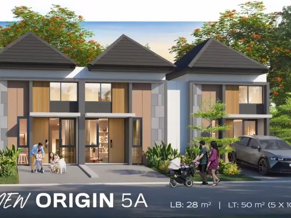 Dijual Rumah Baru Citra Garden Serpong Type New Origin 5A Harga Promo Free PPN Limited Stock
