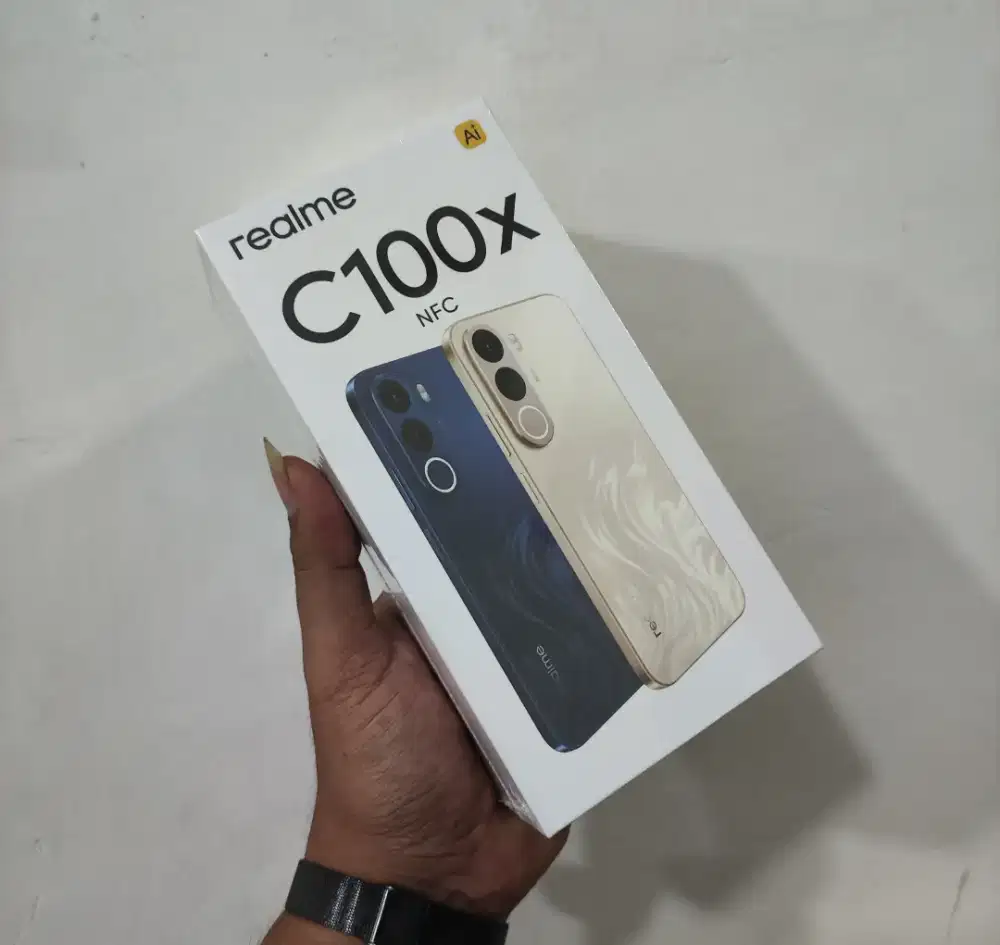 Realme C100x, 6/128Gb New, bisa TT