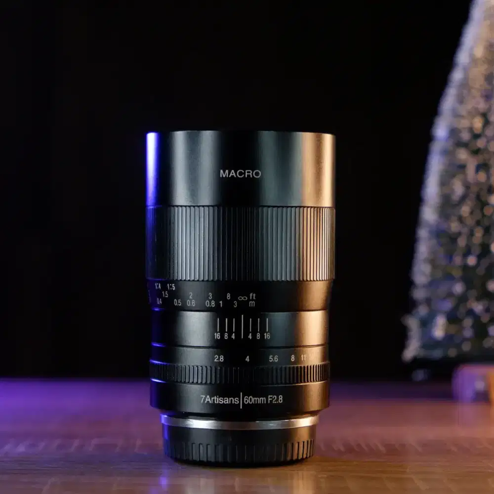 7Artisans 60mm F2.8 Fujifilm Lensa Fix Fujinon