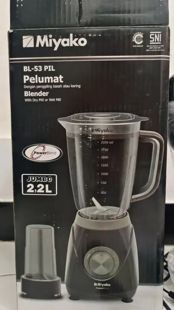 JUAL MESIN BLENDER MIYAKO BL53 PIL