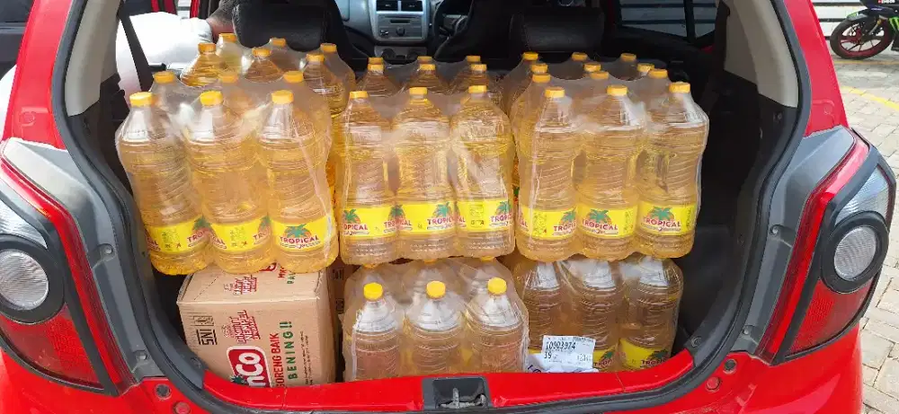 Jual minyak goreng tropical 2L kartonan