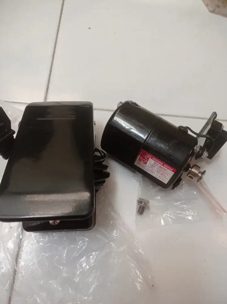Motor atau dinamo  mesin jahit national