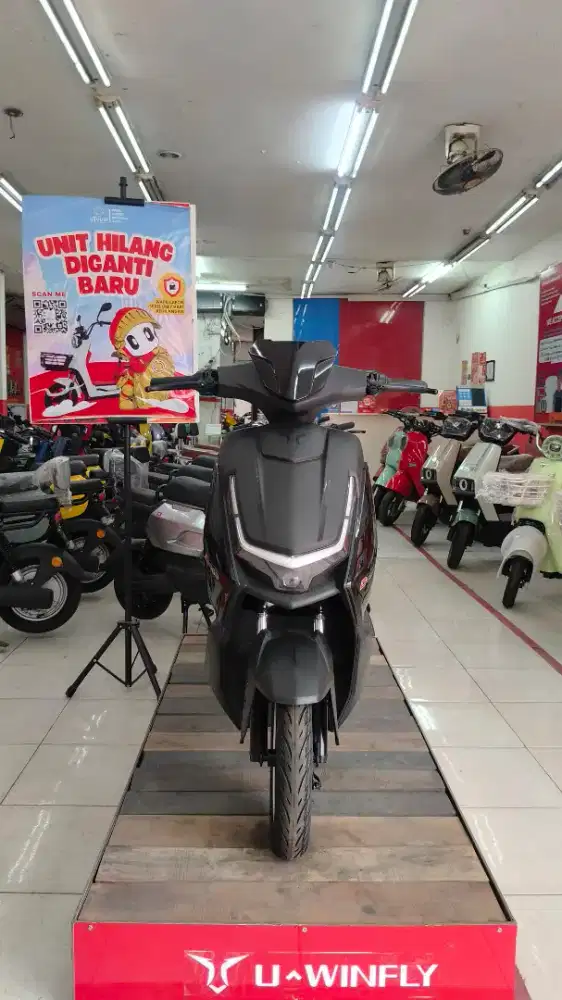 Jual Sepeda Listrik Uwinfly D66B Black