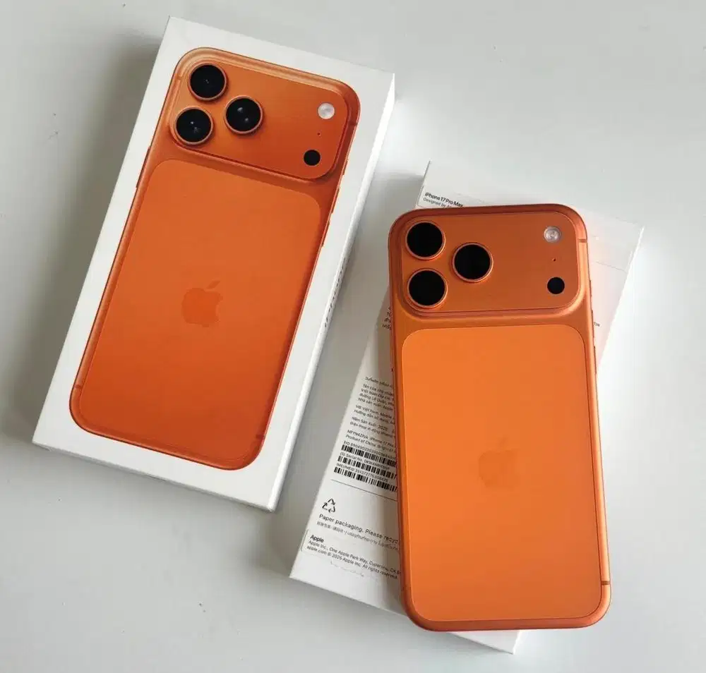 Iphone 17 pro 512 orange (baru) garansi resmi