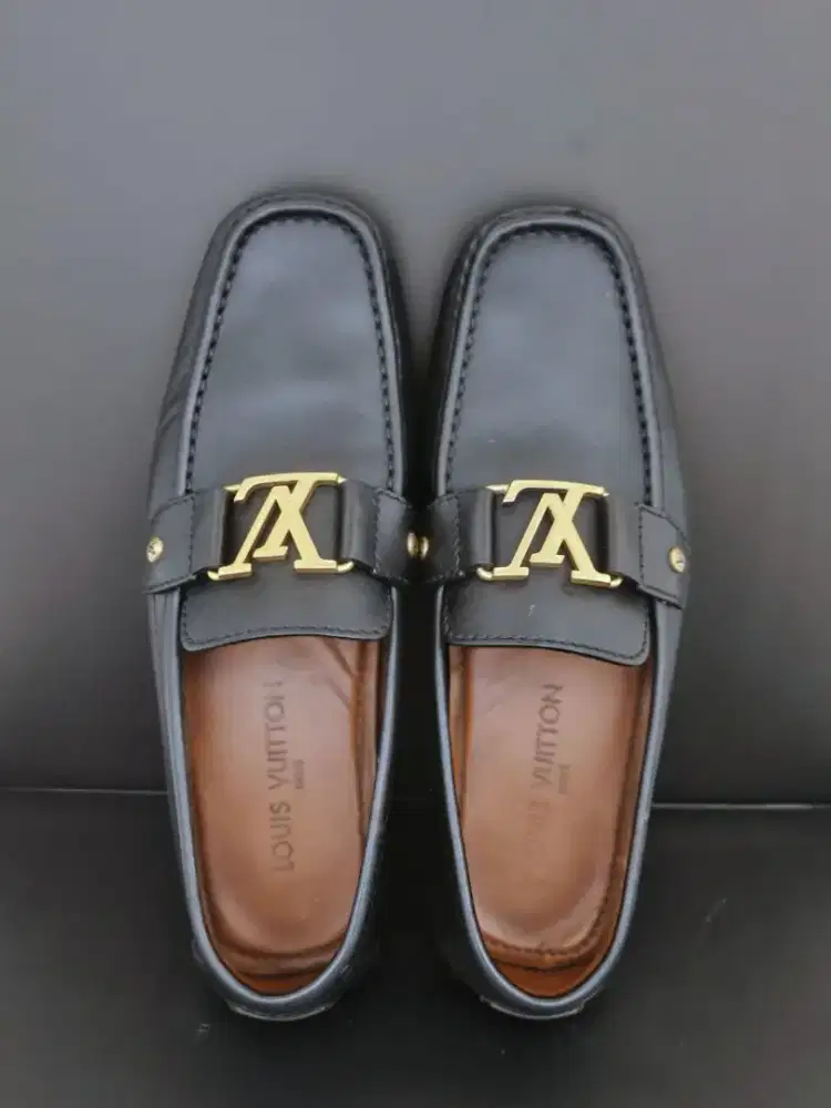 Louis Vuitton Monte Carlo Moccasin Black