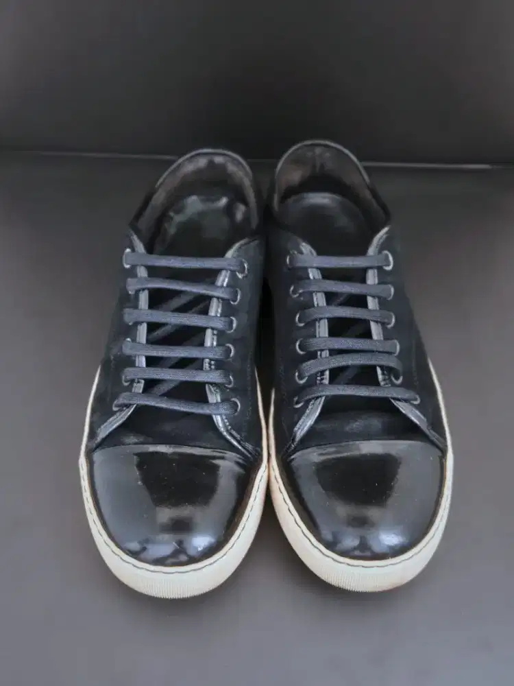 Lanvin DBB1 Cap Toe Sneaker Black