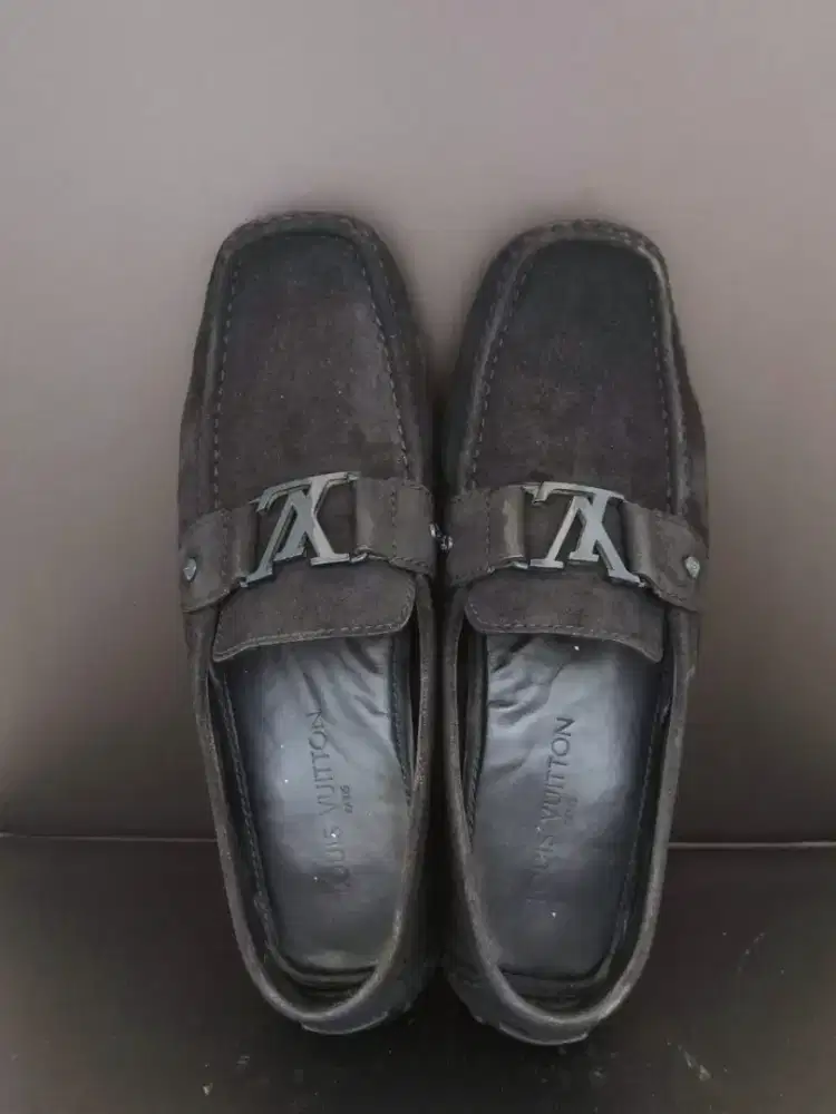 Louis Vuitton Monte Carlo Moccasin Black Suede