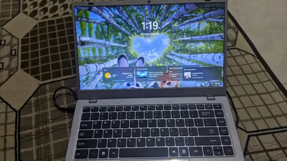 Laptop Advan Soulmate Intel Celeron N4020 RAM 4GB SSD 128GB