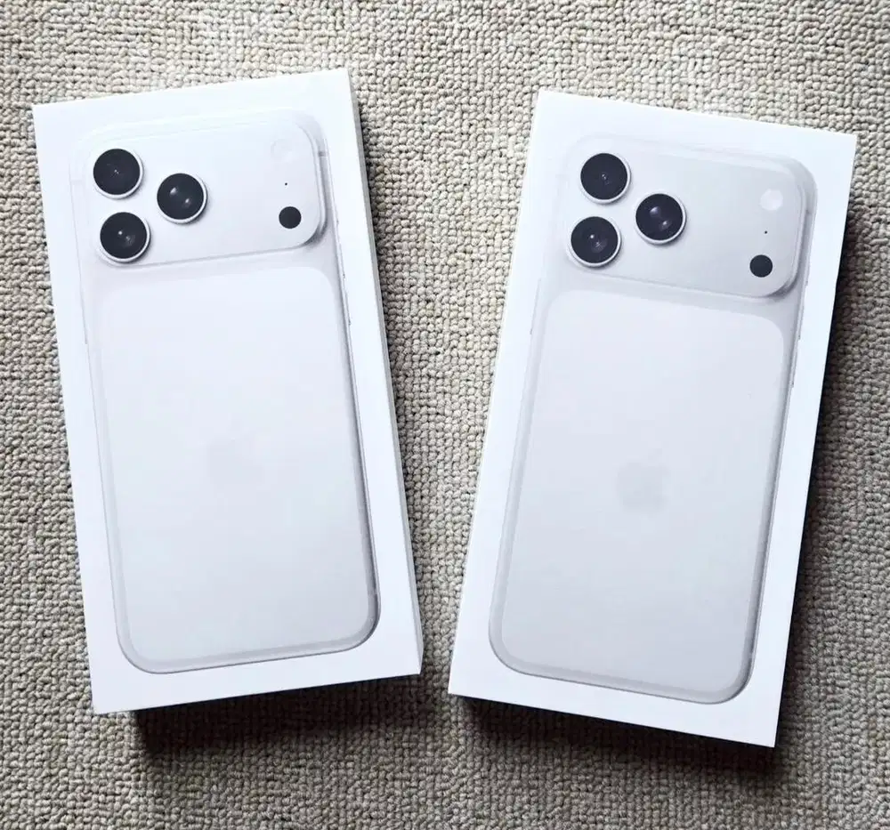 Iphone 17 pro max 512 silver (baru)/msi bisa kredit lewat Yesskredit