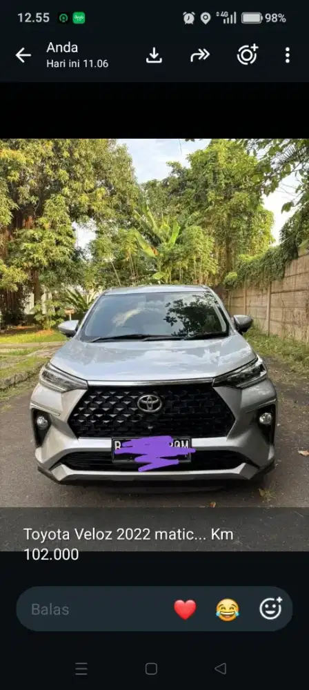 Toyota Avanza New Veloz tipe g