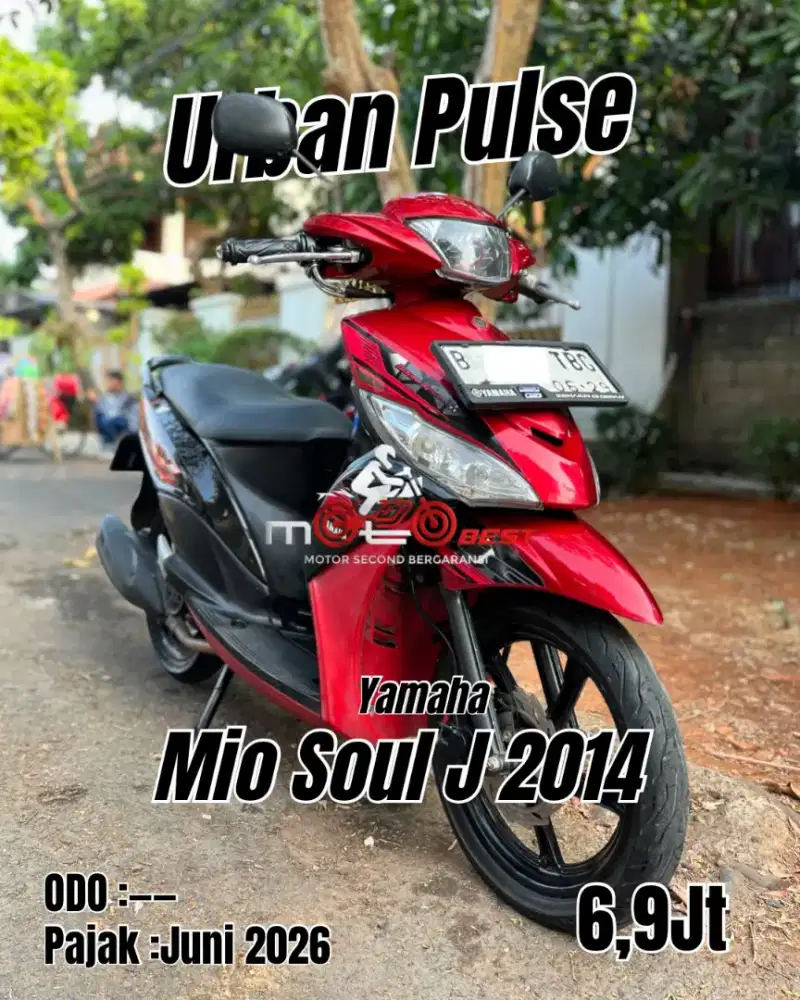 Cash Only Mio J 110cc 2014