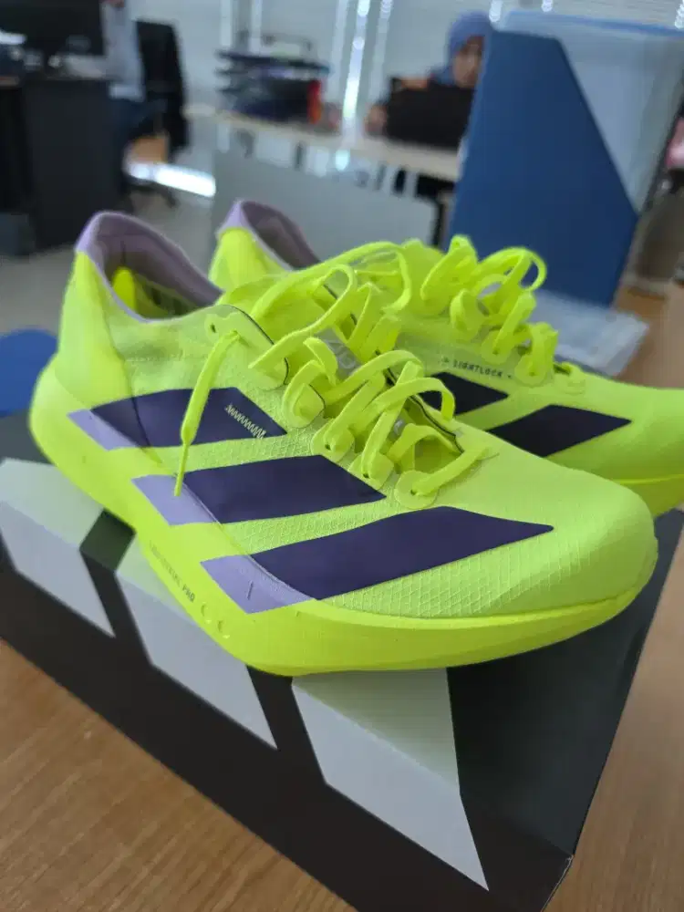 Sepatu Adidas Adios Pro 4 Women's Running Shoes - Yellow