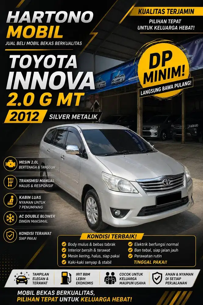 INNOVA 2.0 G MT 2012