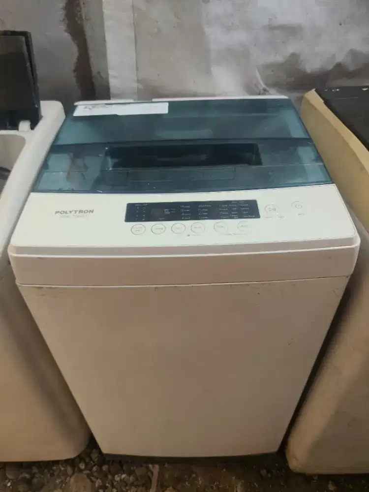 MESIN CUCI 1 TABUNG POLYTRON 7KG OTOMATIS