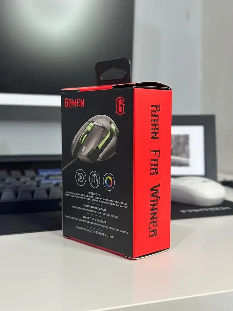 Mouse Gaming Gamen GM310 RGB