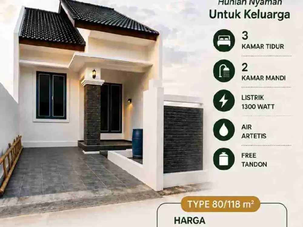 rumah dekat jalan raya Soekarno hatta