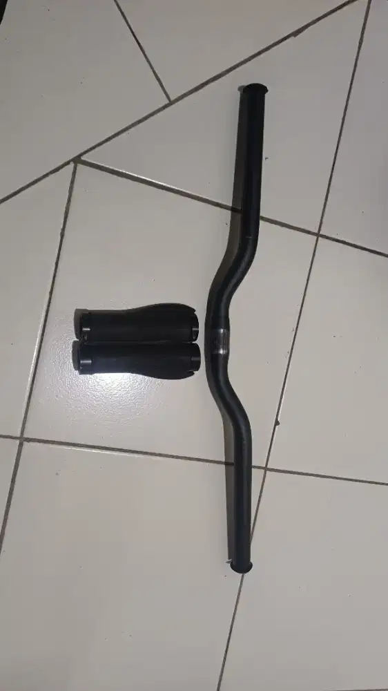 Handle bar alloy sepeda lipat
