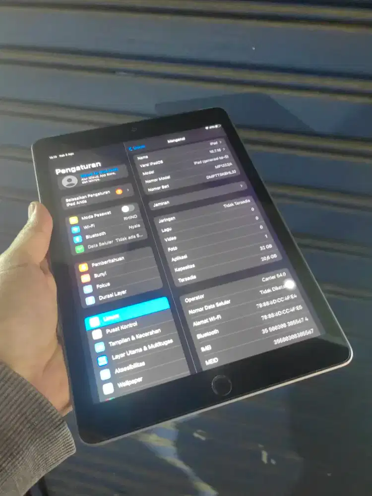 Ipad gen 5 32gb wifi unit only
