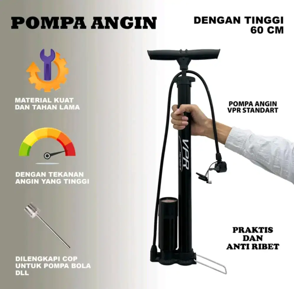 Pompa angin untuk sepeda&motor.