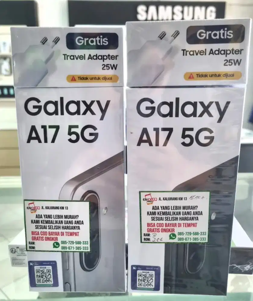 PROMO SAMSUNG GALAXY A17 5G FREE ADAPTER SAMSUNG
