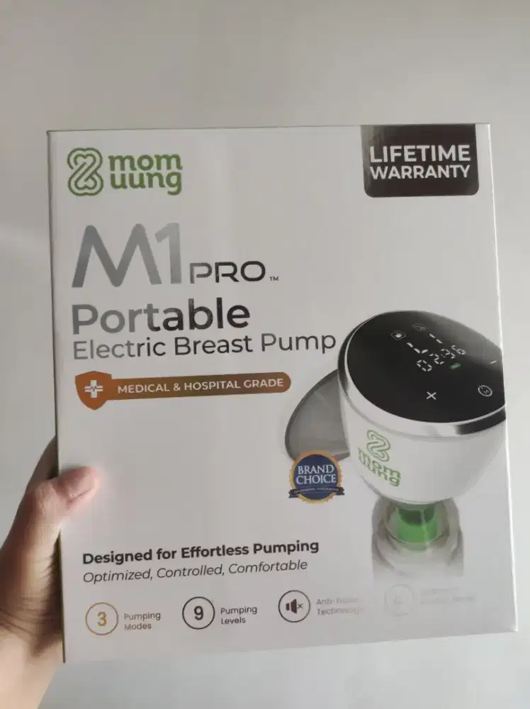 NEW Mom Uung M1 Pro Portable Electric Breast Pump - Masih Segel
