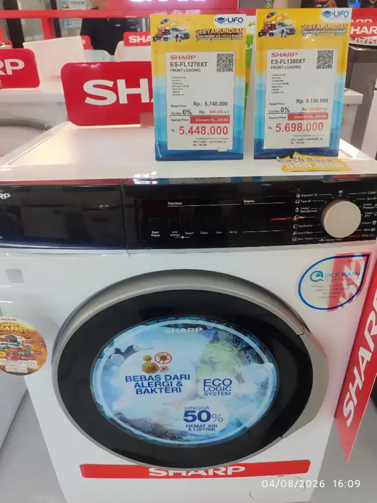 Sharp ES FL1270XT Bisa Kredit free DP Bunga ringan
