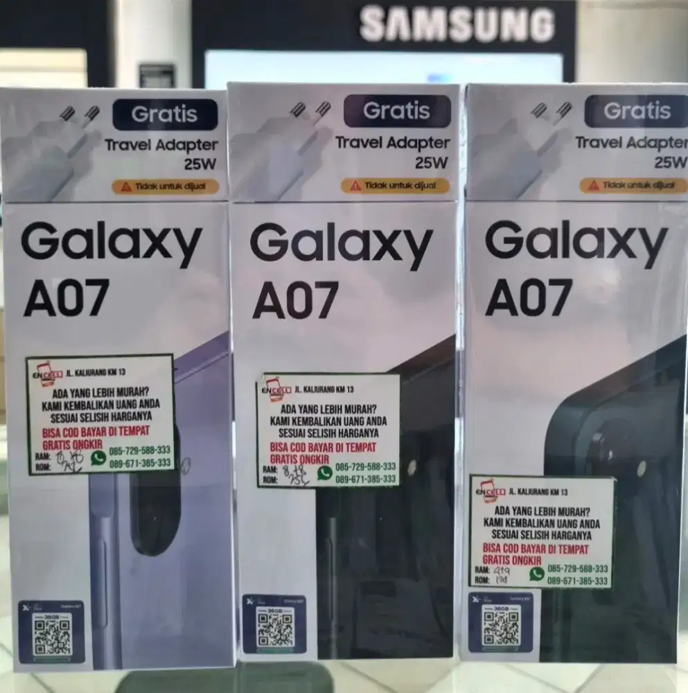 SAMSUNG GALAXY A07 GARANSI RESMI SAMSUNG