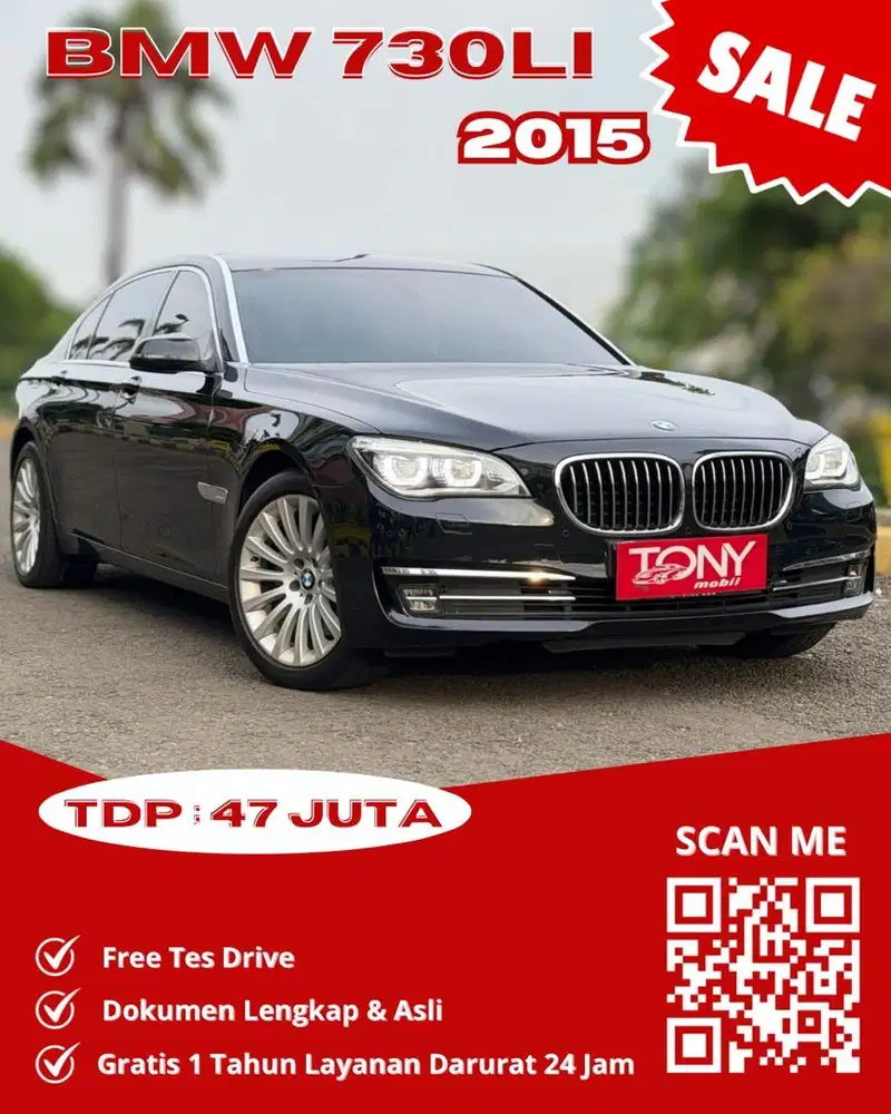 BMW 730LI 2015 Hitam