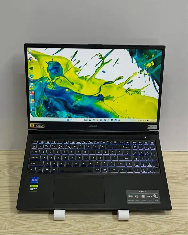 ACER ASPIRE 7 A715-59G i7 13620H RAM 16GB SSD 512GB NVMe RTX3050 6GB