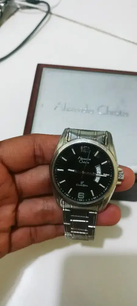 Jam Alexander christie waktu tgl akurat ada box tali panjang