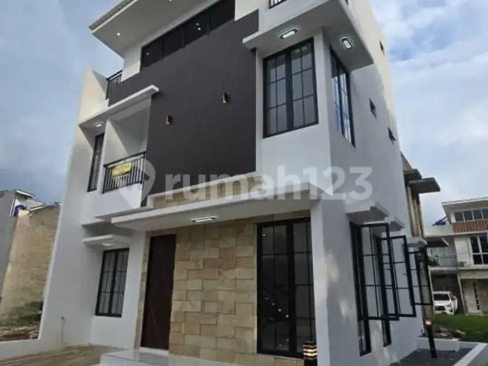 Rumah Brand New Hoek Accola Park, 15 menit dari Taman Tekno BSD City