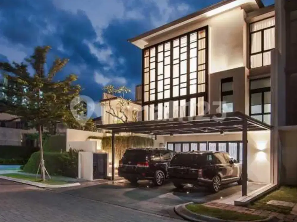 High End House At Navapark BSD City, Jalan Boulevard, Depan Taman