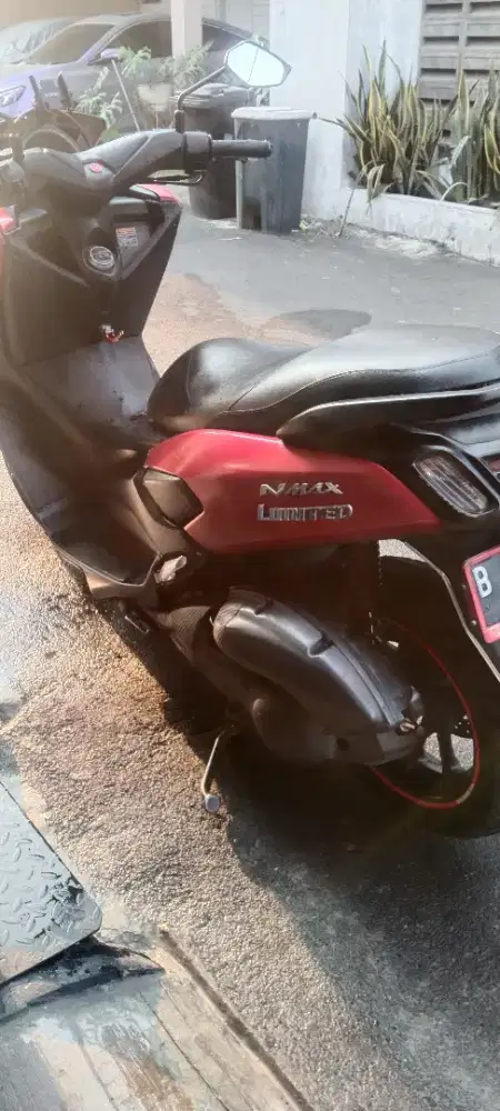 Jual Nmax Old 2017 Merah Doff Tangan 1 dari awal, Jati Bening Baru