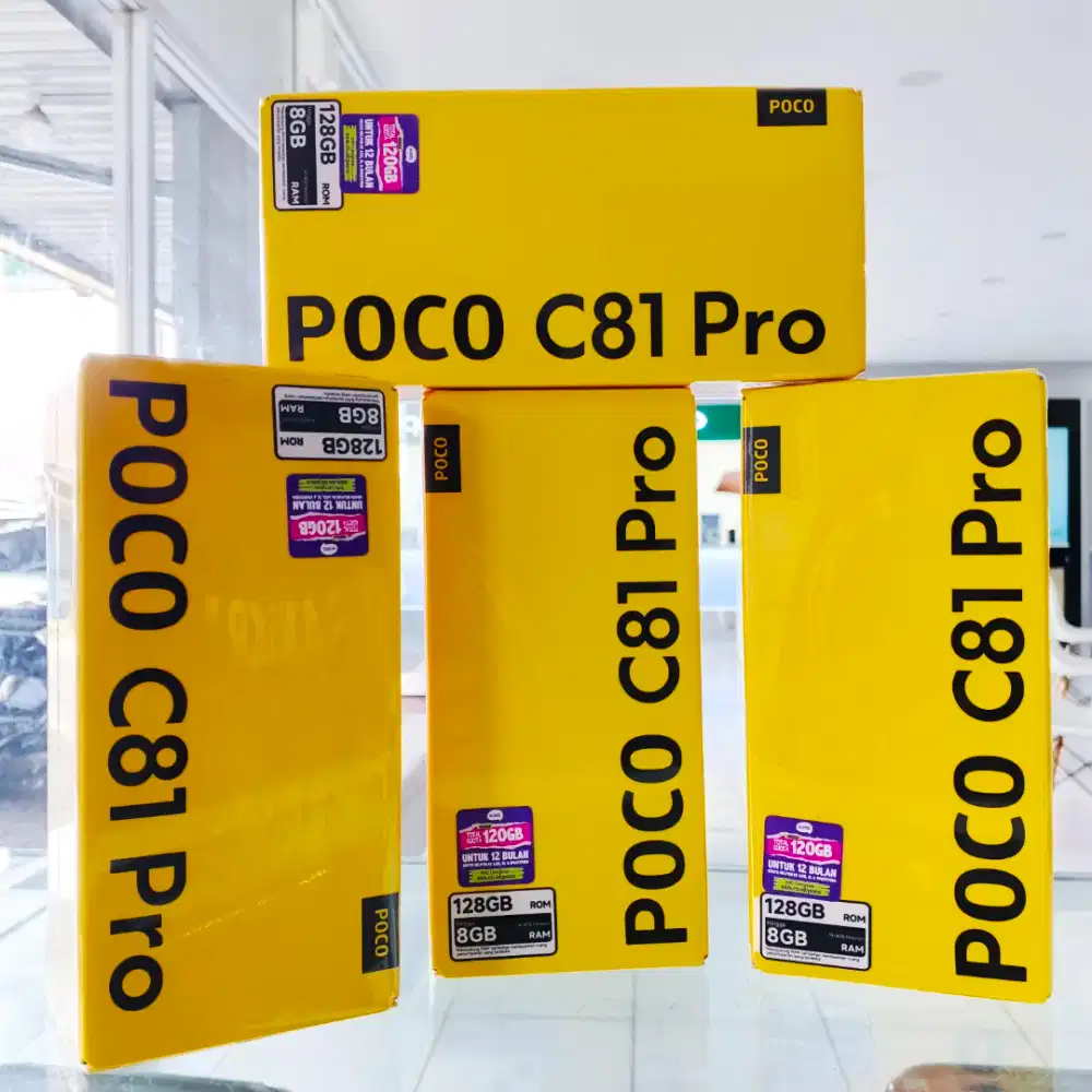 Harga Promo POCO C81 PRO 4/128 GB Garansi Resmi