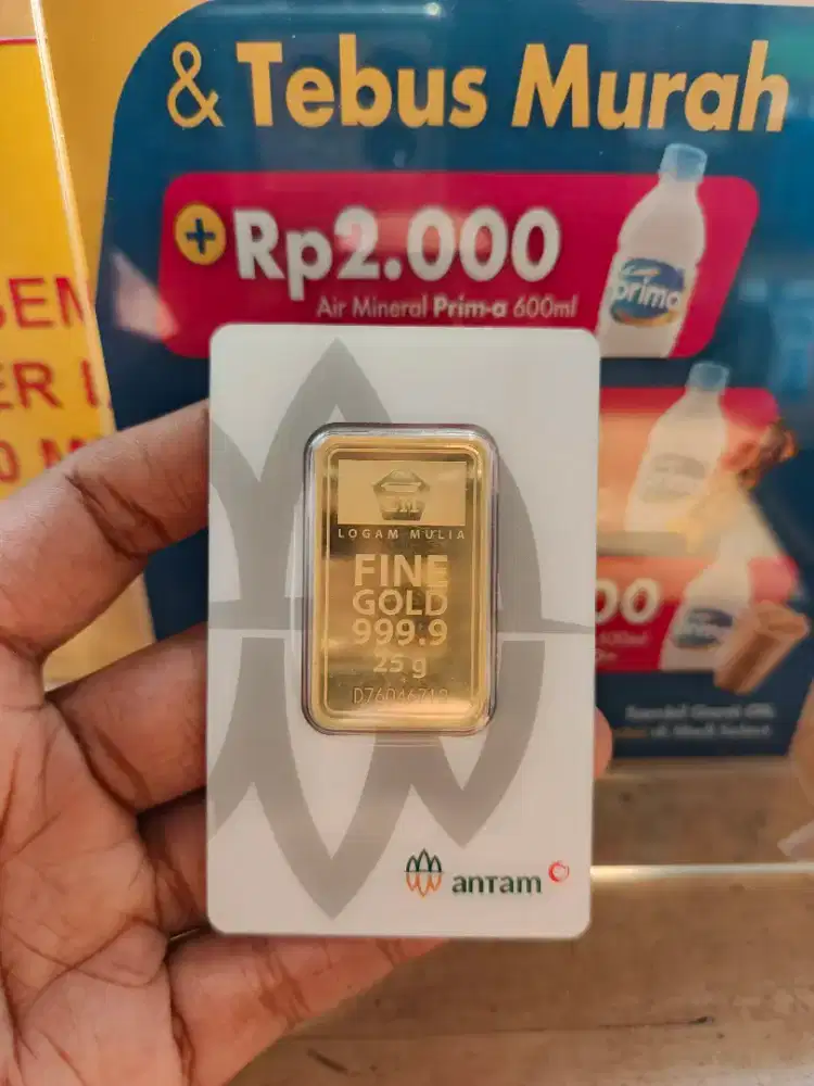 Antam 25gr tahun 2026