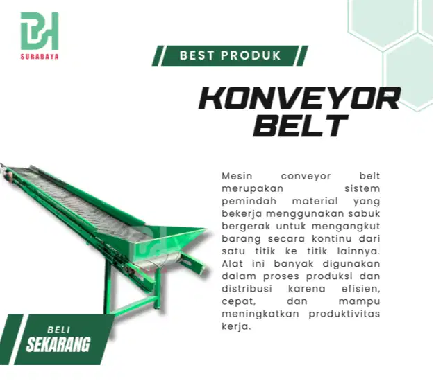 MESIN KONVEYOR BELT - BARU - TERMURAH