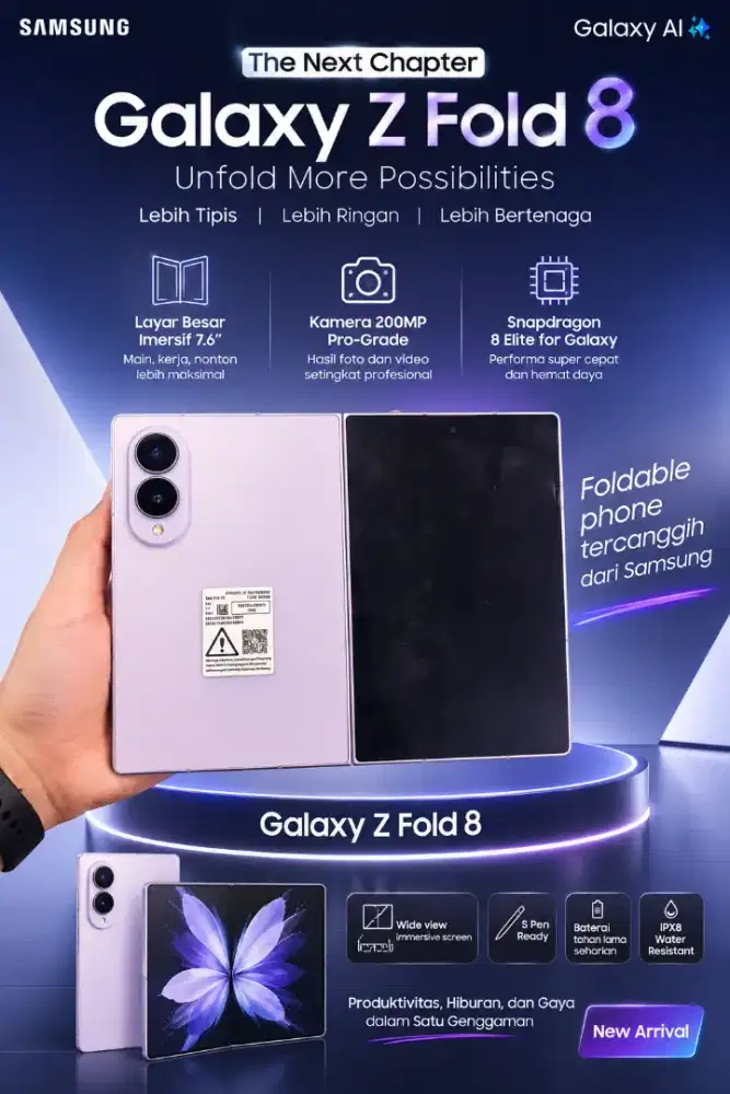 PRE-ORDER SAMSUNG GALAXY Z FOLD 8