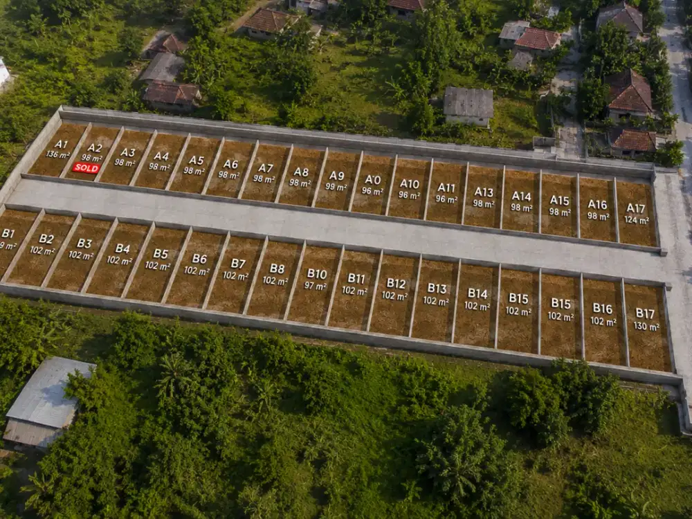 1 Juta-an Tanah Kavling Citayam, Dalam Perumahan. Terima SHM Pecah