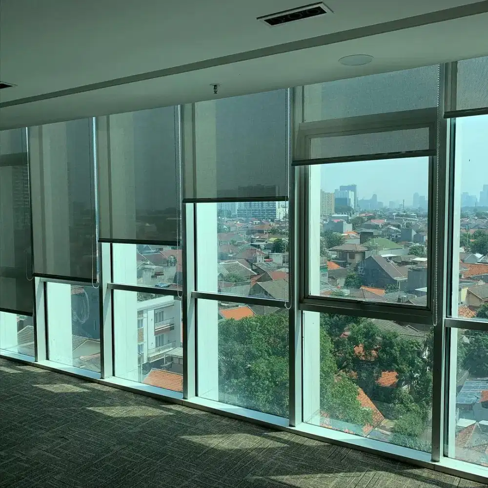Gorden Model Tirai Gulung | Roller Blind indoor dan outdoor