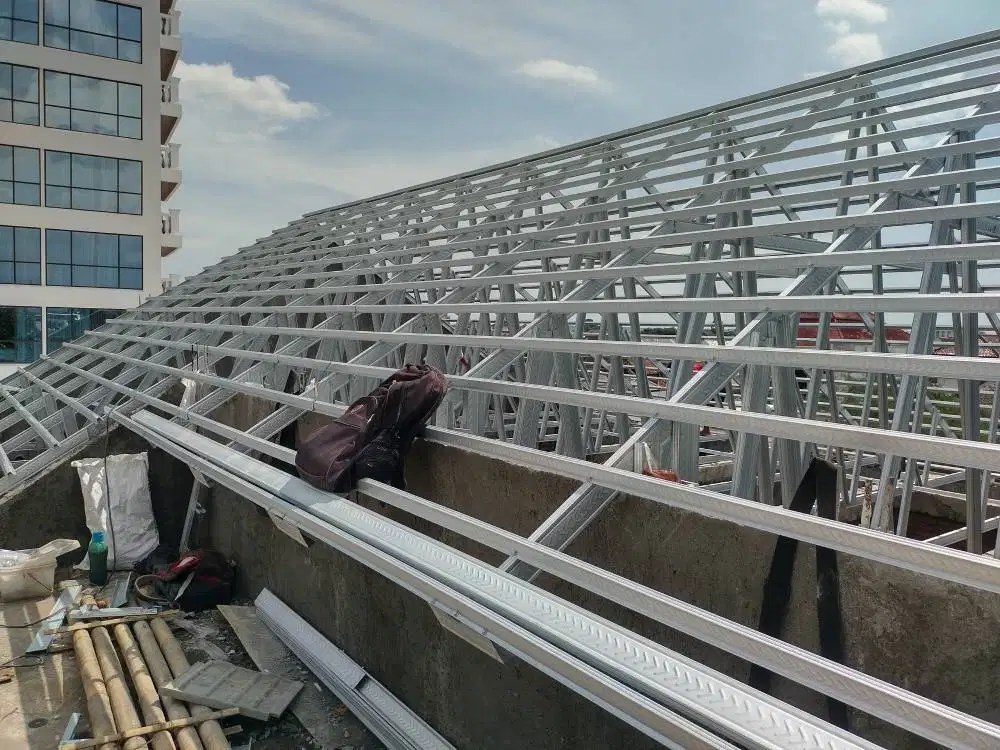 Konstruksi Baja Ringan UPVC ALDERON BIMA TRUSS Pasti KUAT Garansi 10TH