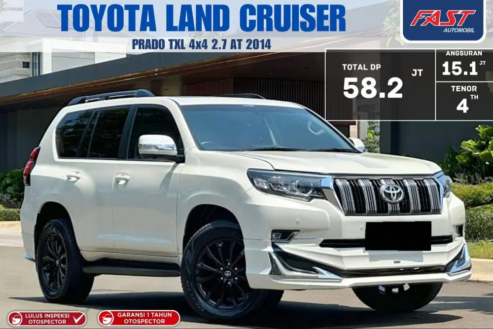 LOW KM PAJAK PJG TOYOTA LAND CRUISER TXL 2014 MODELISTA 2.7 AT
