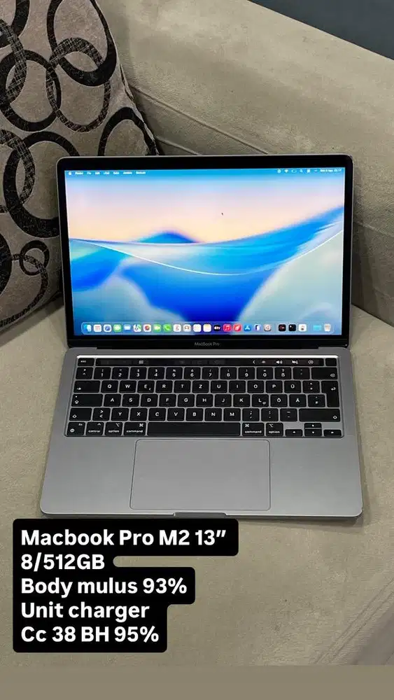 Macbook Pro M2 13” 8/512GB Gray