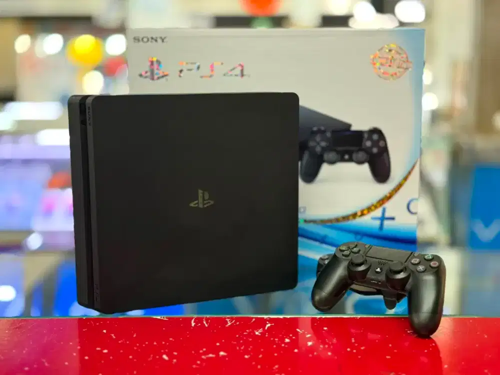 PS4 SLIM 500GB Seri 21 Lengkap