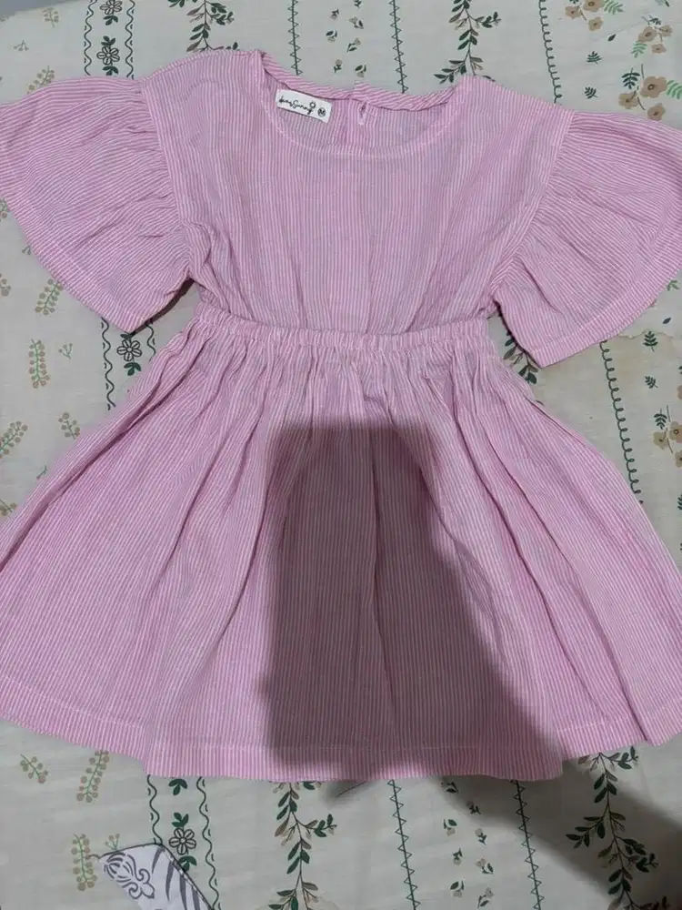Dress pink anak preloved