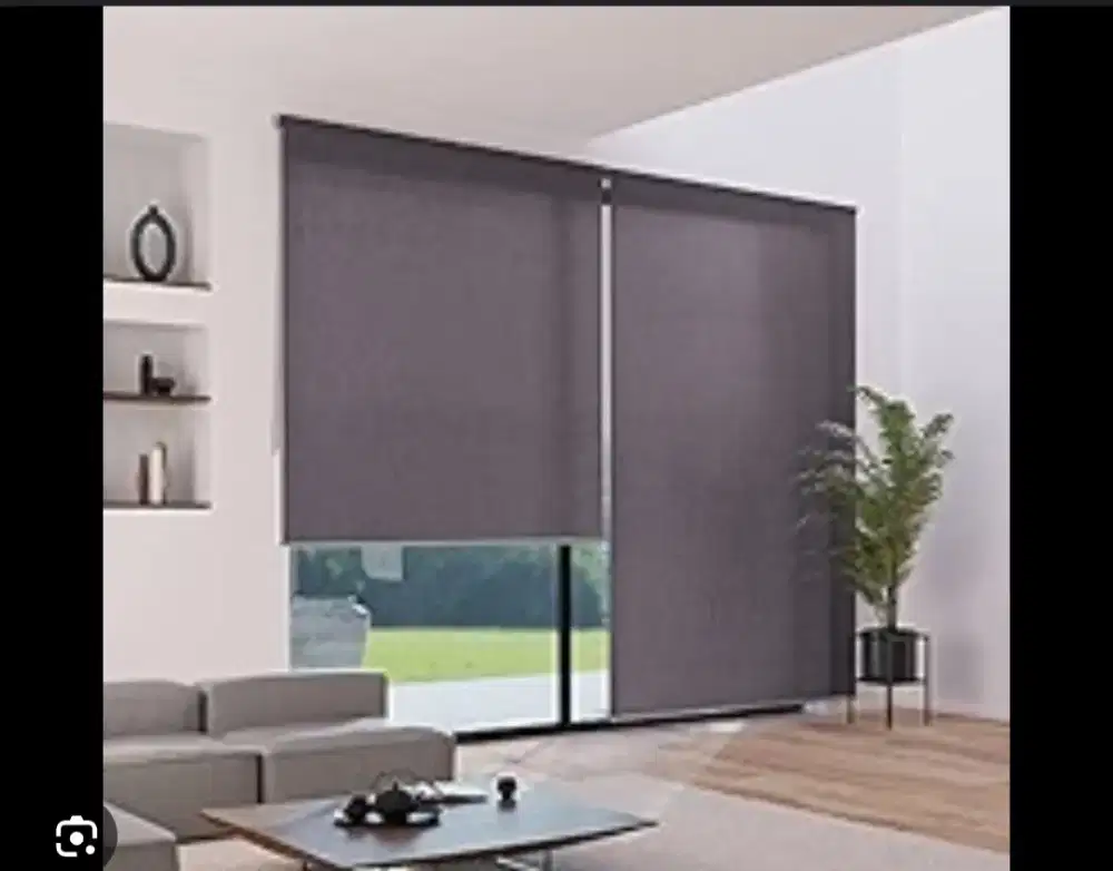 Roller blind indoor | free pemasangan