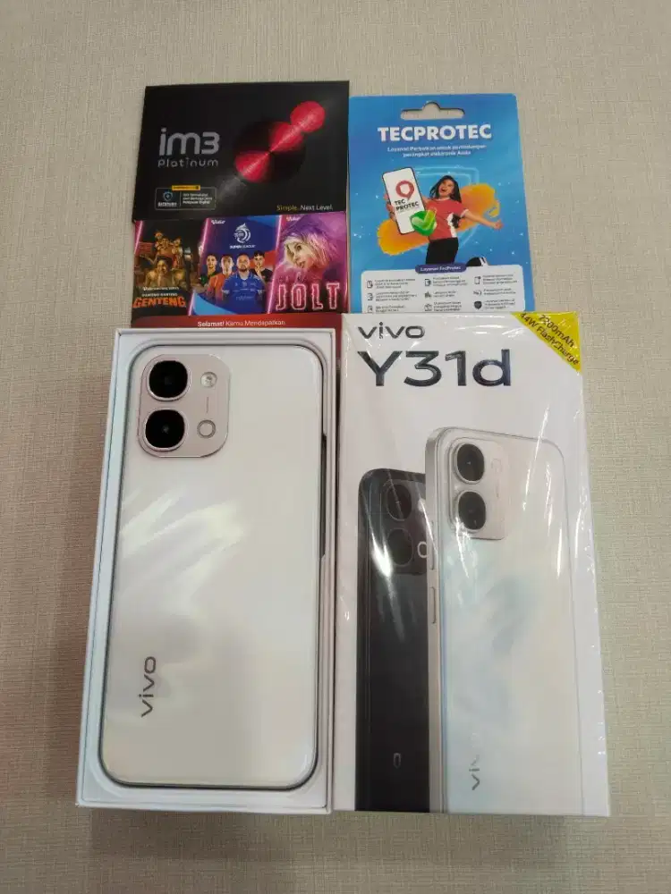 Vivo Y31d Pro free antogores, case, kuota cukup modal KTP aja!