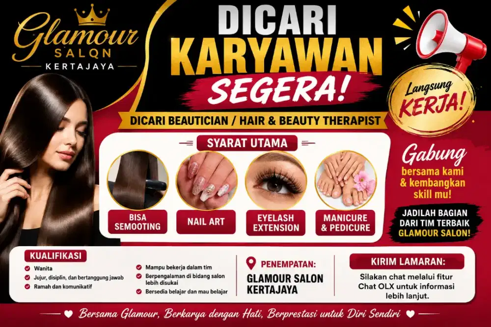 Lowongan Kerja Hair Stylist Salon Kertajaya