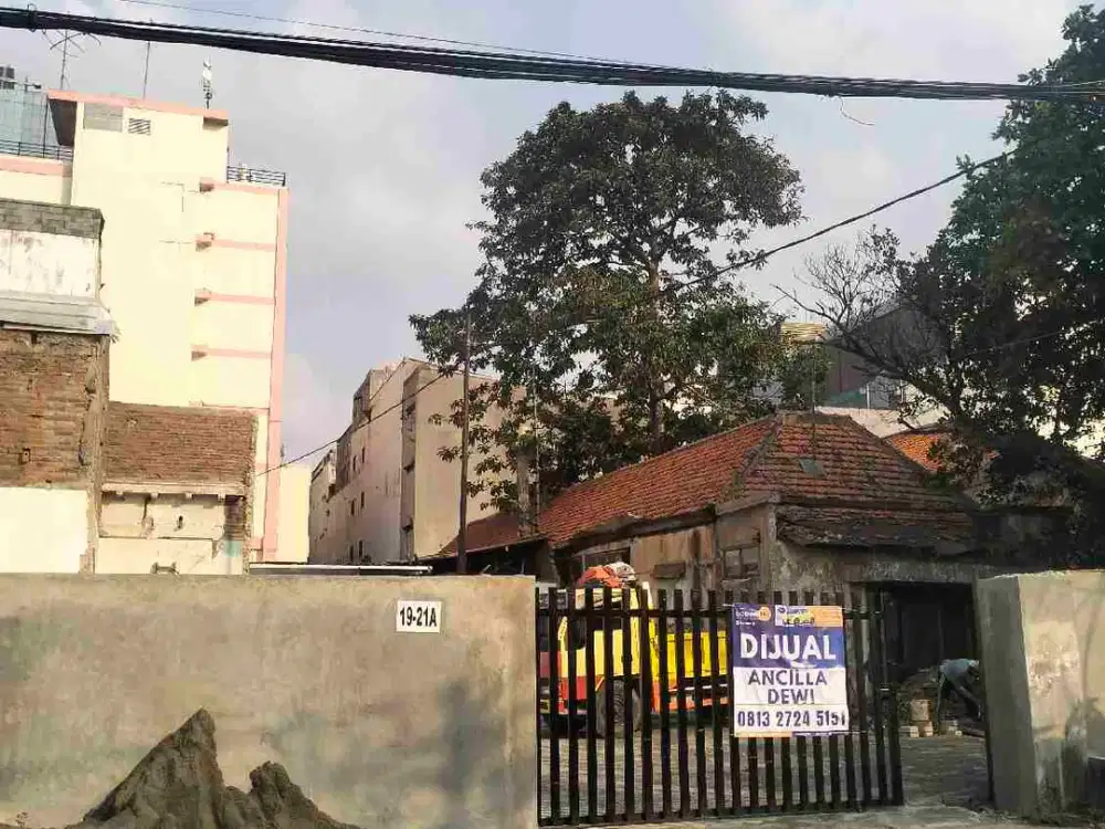 Dijual Tanah siap bangun LT 1265 m2,harga murah 39 M nego Jakarta Pusat