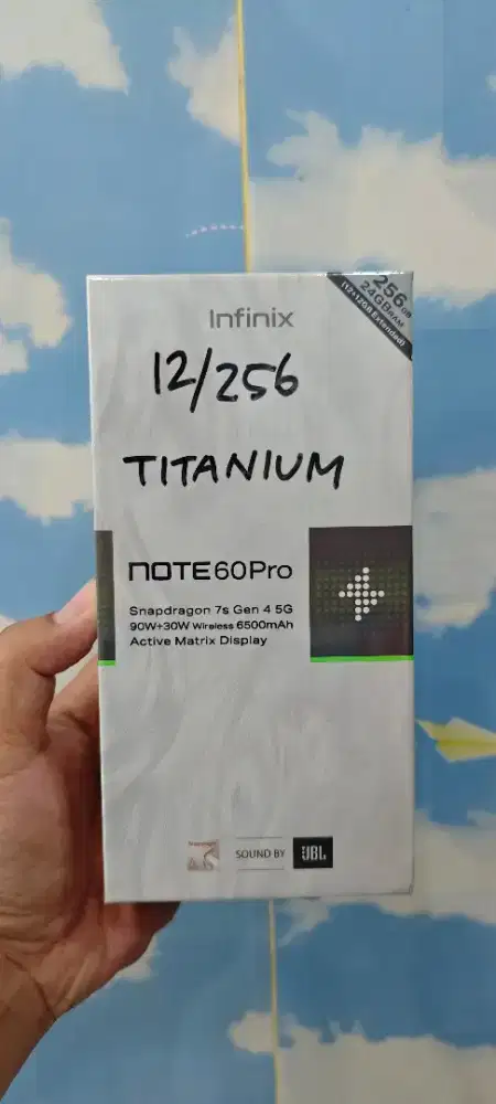 INFINIX NOTE 60 PRO 5G RAM 12/256GB