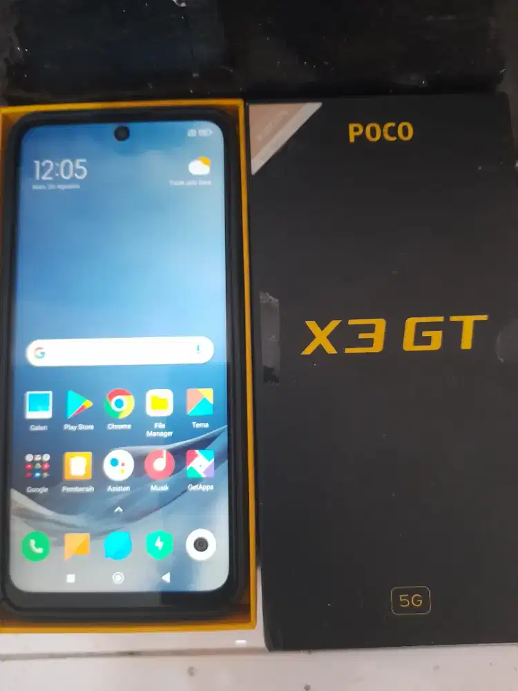 Poco x3 gt 5g spek 8/256 Kel Fullset
